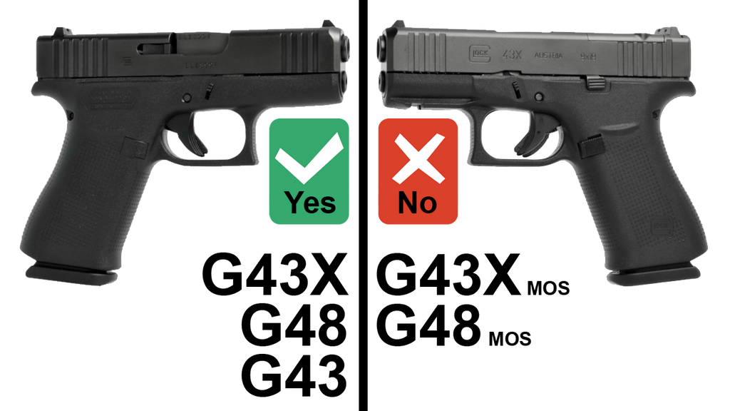 Rail Adapter for Glock 43, 43X, and 48 | Recover Tactical GR43