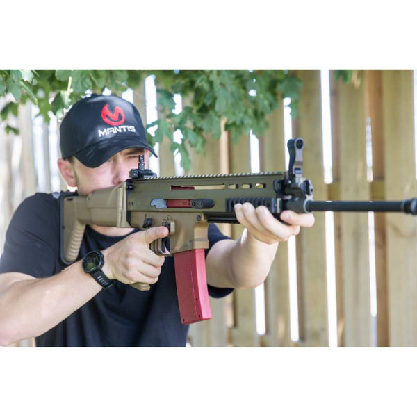 Training with FN SCAR light Outside