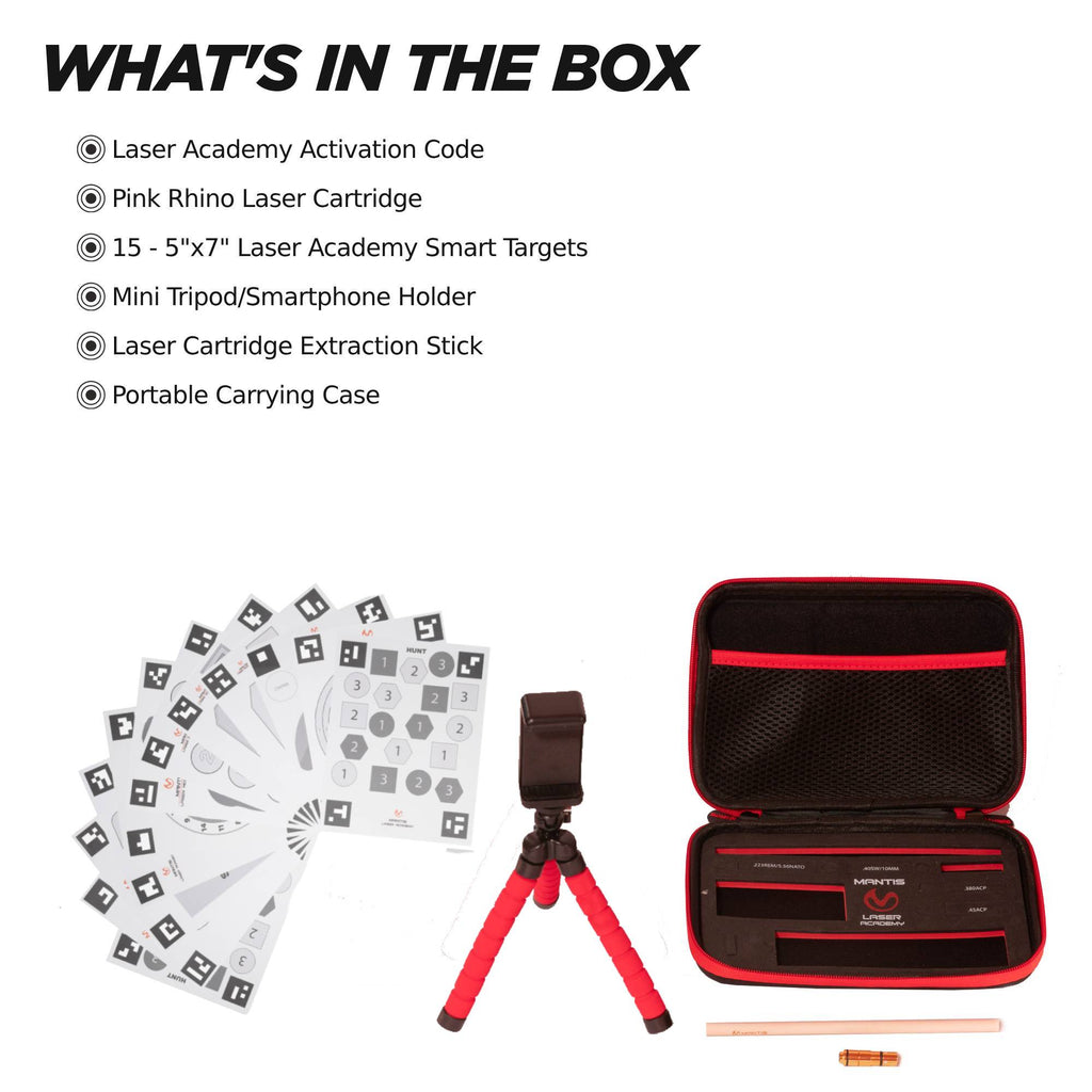 What is in the Portable Laser Academy?