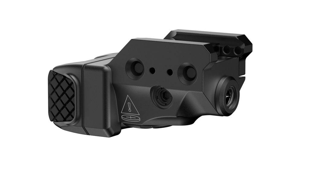 TOR-X Aiming Laser for Pistols on White Background