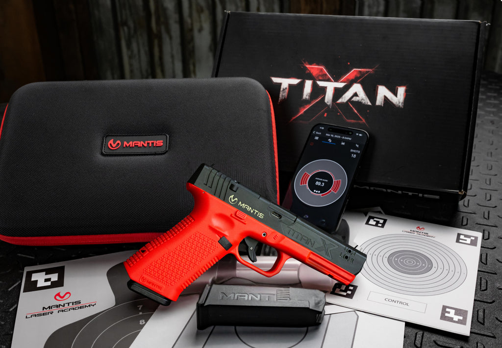 TitanX Laser Pistol Ki with Tripod and Targets