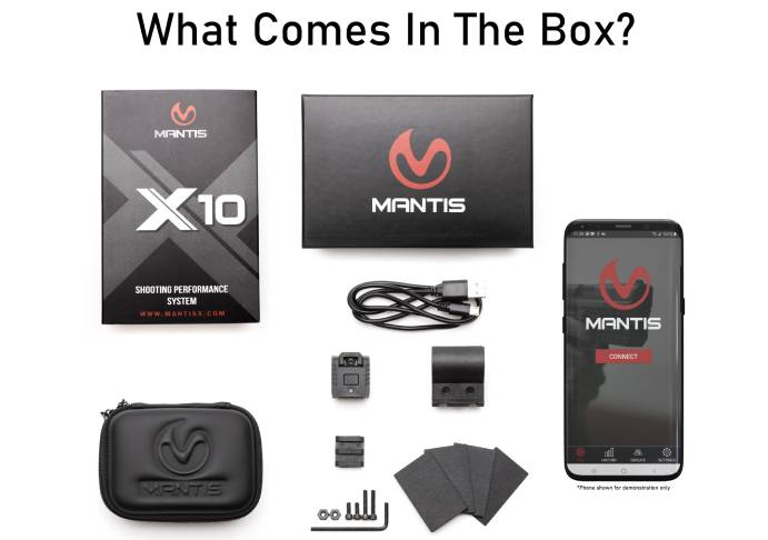 What's Included with Mantis X10 Elite