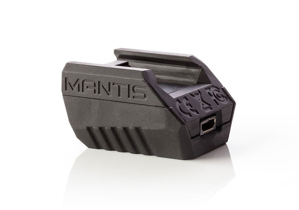 Mantis X10 Firearm Training System Stand Alone Widget Showing Rear & Left View