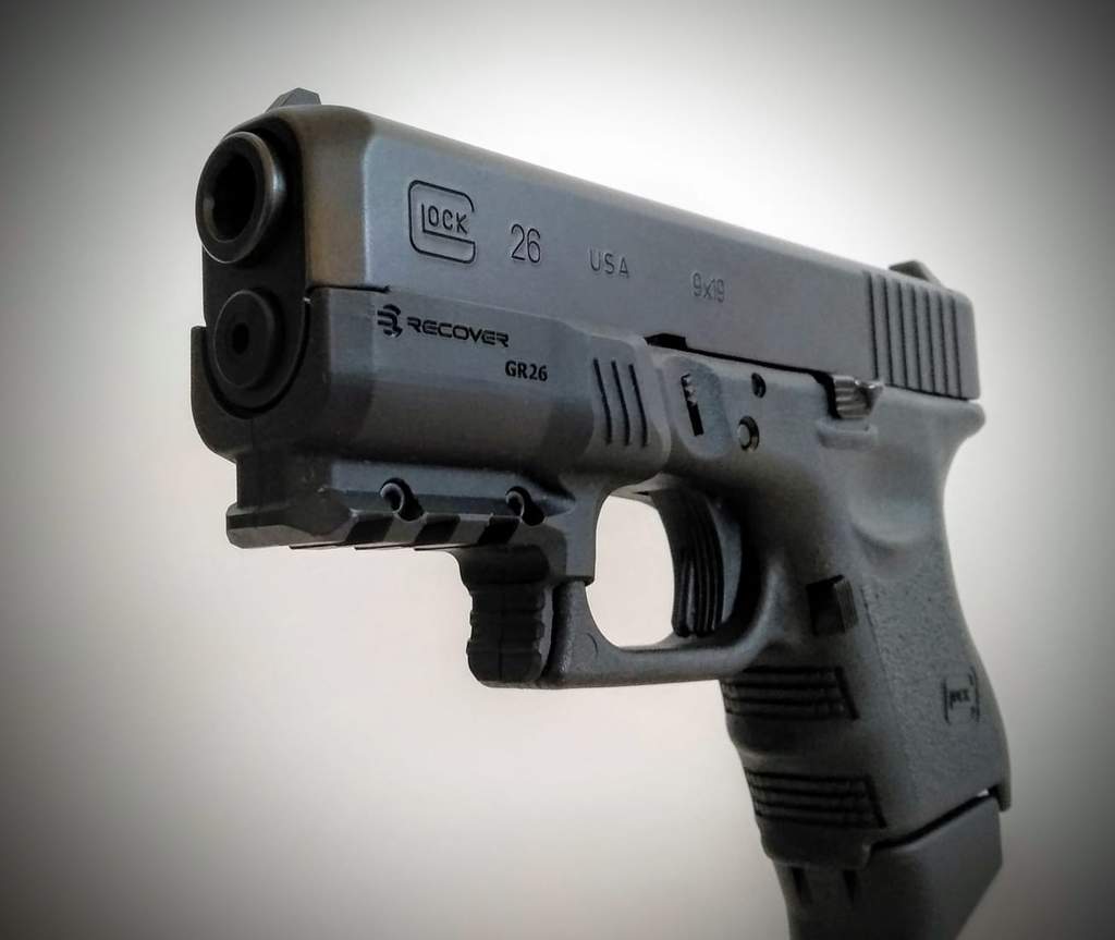 Rail Adapter for Glock 26 | Recover Tactical GR26