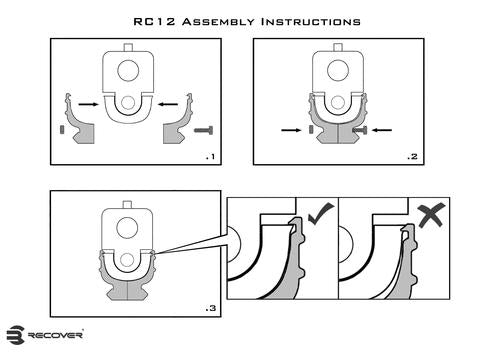 Rail Adapter for Glock 17 and Glock 19  - Gen 3 Gen 4 Gen 5 | Recover Tactical OR19