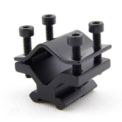 Close Up of Picatinny Rail Mount Adapter - Mantis